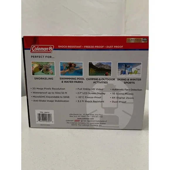 Waterproof camera & video recorder
